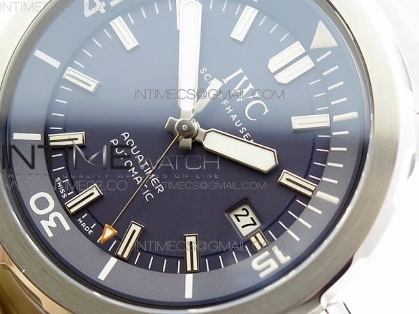 Aquatimer Automatic IW329004 V6F 1:1 Best Edition Blue dial on SS Bracelet MIYOTA 9015