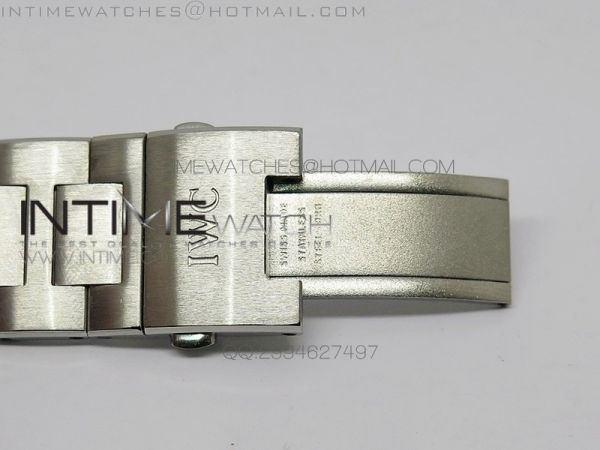 Aquatimer Chrono IW376803 V6F 1:1 Best Edition Black Dial on SS Bracelet A7750